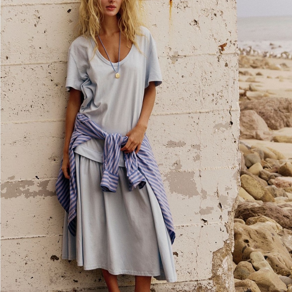 Free People-Herron drop waist maxi L